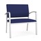 Lesro Newport Bariatric Chair Metal Frame, Silver, OH Cobalt Upholstery NP1401 - alternate 1